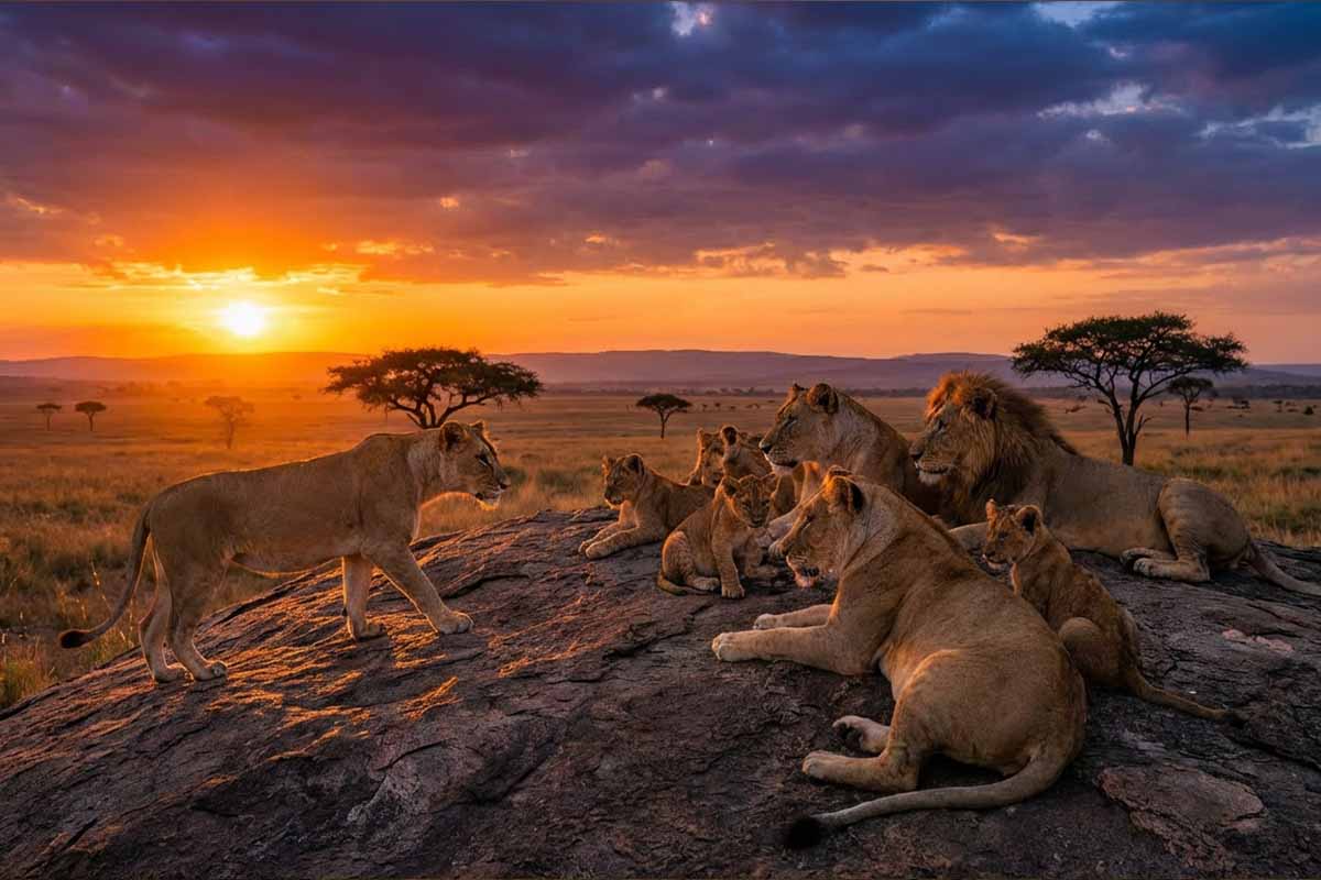 Serengeti safari